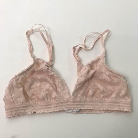 aerie Other - Aerie Lace Bralette in Soft Pink
